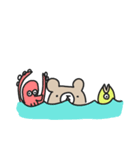 くまさんダイバー（個別スタンプ：7）