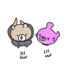くまさんダイバー（個別スタンプ：10）