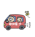 くまさんダイバー（個別スタンプ：39）