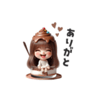 アイスの女の子（日常会話：返事編）（個別スタンプ：13）
