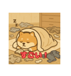 ぽっちゃりまる柴犬（個別スタンプ：25）