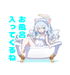 天使にゃんこの日常スタンプ♡（個別スタンプ：6）