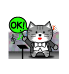 猫ちゃん交響楽団(動く)（個別スタンプ：5）