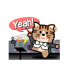 猫ちゃん交響楽団(動く)（個別スタンプ：8）