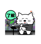 猫ちゃん交響楽団(動く)（個別スタンプ：17）