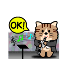 猫ちゃん交響楽団(動く)（個別スタンプ：18）