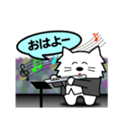 猫ちゃん交響楽団(動く)（個別スタンプ：21）