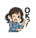 さまざまなもーちゃん（個別スタンプ：1）