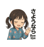 さまざまなもーちゃん（個別スタンプ：5）