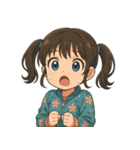 さまざまなもーちゃん（個別スタンプ：7）