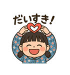 さまざまなもーちゃん（個別スタンプ：9）