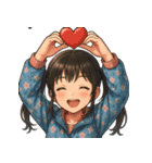さまざまなもーちゃん（個別スタンプ：10）