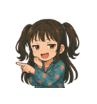 さまざまなもーちゃん（個別スタンプ：15）