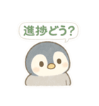 ポイ活＆無料配布をたしなむペンギン（個別スタンプ：24）