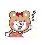 毎日使える！くまのリリィ スタンプ！（個別スタンプ：15）