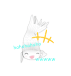 白いさかな。ᩚ（個別スタンプ：10）
