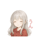 感情あふれるロリメイドちゃんスタンプ（個別スタンプ：8）