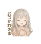 感情あふれるロリメイドちゃんスタンプ（個別スタンプ：12）