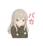 感情あふれるロリメイドちゃんスタンプ（個別スタンプ：21）
