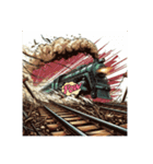 伝説の鉄道映画『BLACK EMEPROR』（個別スタンプ：2）