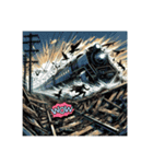伝説の鉄道映画『BLACK EMEPROR』（個別スタンプ：6）