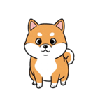 シュールでかわいい柴犬のスタンプ（個別スタンプ：9）