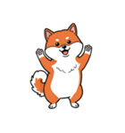シュールでかわいい柴犬のスタンプ（個別スタンプ：36）