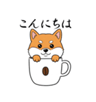 シュールでかわいい柴犬のスタンプ（個別スタンプ：40）