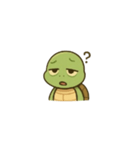まぶたが重たいカメ（個別スタンプ：2）