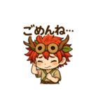 精霊モクル（個別スタンプ：3）