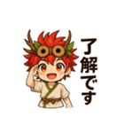 精霊モクル（個別スタンプ：15）