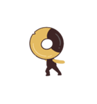 ドーナツは運動になる（個別スタンプ：2）