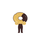 ドーナツは運動になる（個別スタンプ：7）
