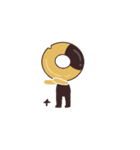 ドーナツは運動になる（個別スタンプ：9）