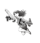 女性会社員の毎日使える挨拶スタンプ！（個別スタンプ：6）