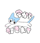ふわふわにくるまれたい（個別スタンプ：1）