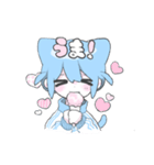 ふわふわにくるまれたい（個別スタンプ：28）