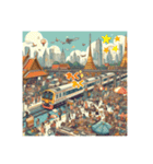 日帰り鉄道（個別スタンプ：4）