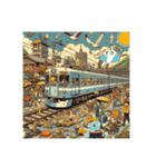 日帰り鉄道（個別スタンプ：8）