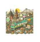 日帰り鉄道（個別スタンプ：9）