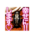 【告白をする♡】〜リアルゴキブリ〜（個別スタンプ：18）