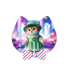 かわゆい猫。（個別スタンプ：4）