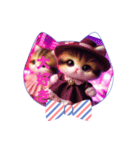 かわゆい猫。（個別スタンプ：7）