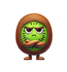 可愛いキウイのリアクション（個別スタンプ：10）
