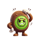 可愛いキウイのリアクション（個別スタンプ：12）