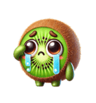 可愛いキウイのリアクション（個別スタンプ：13）