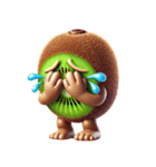 可愛いキウイのリアクション（個別スタンプ：18）