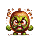 可愛いキウイのリアクション（個別スタンプ：32）