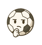 サッカーボール風スタンプ（個別スタンプ：7）