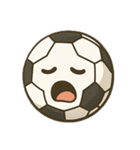 サッカーボール風スタンプ（個別スタンプ：10）